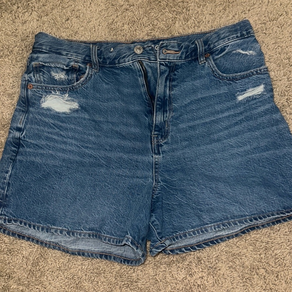 Denim shorts American Eagle high rise boyfriend